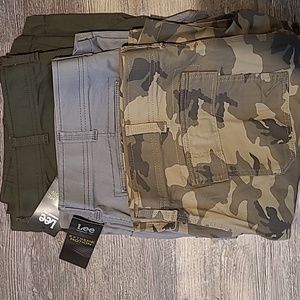 3 pair mens cargo shorts